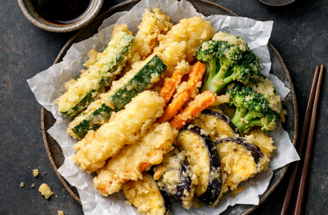 Tempura de verduras