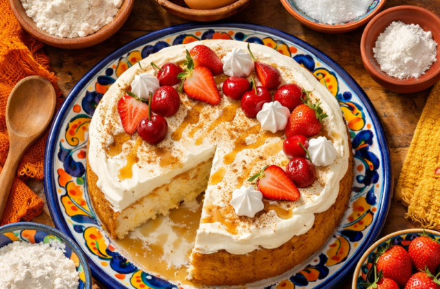 Torta tres leches