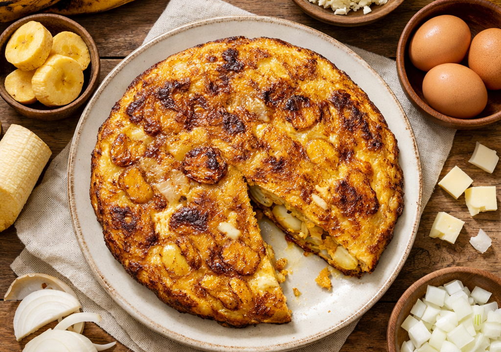 Tortilla de plátano