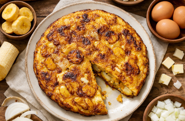 Tortilla de plátano